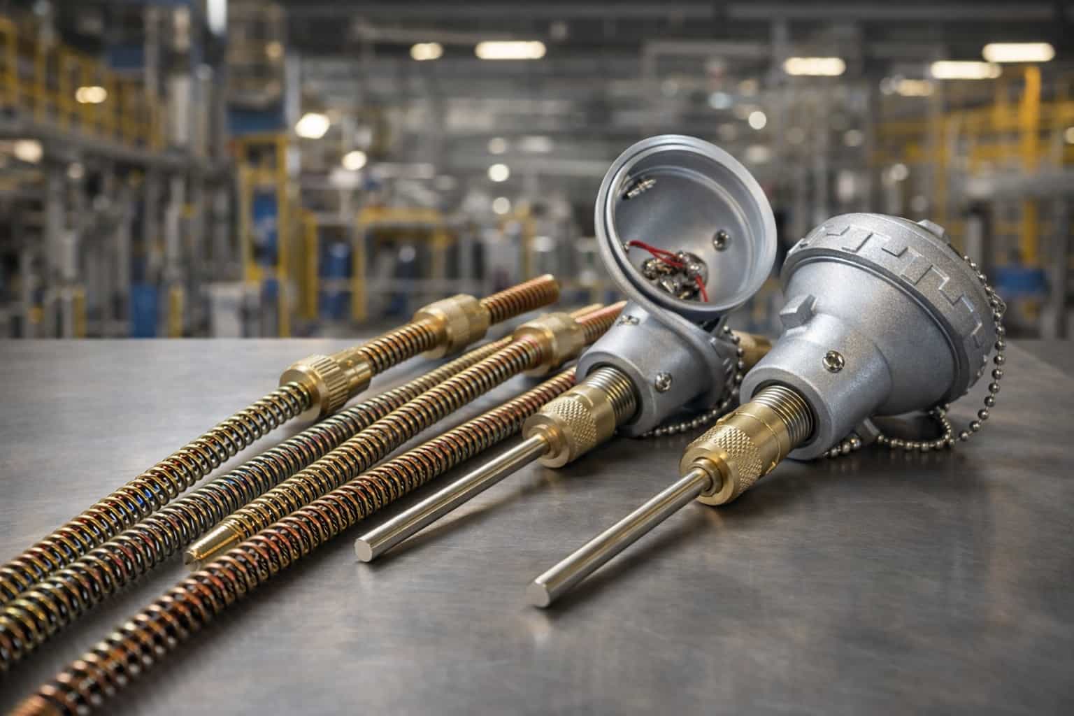 ControlTherm: fabricante de termopares industriais de alta durabilidade